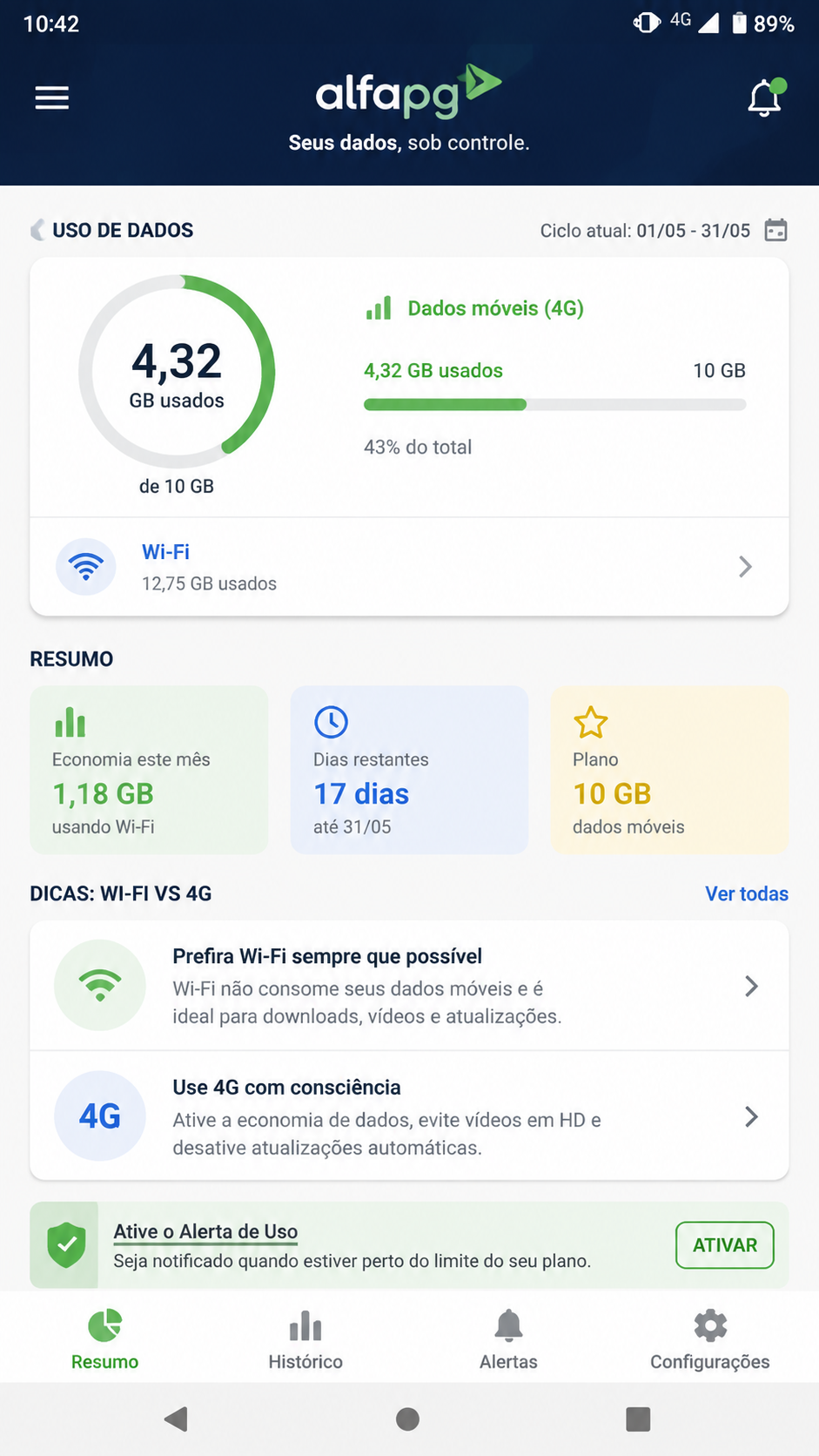 alfapg screenshot