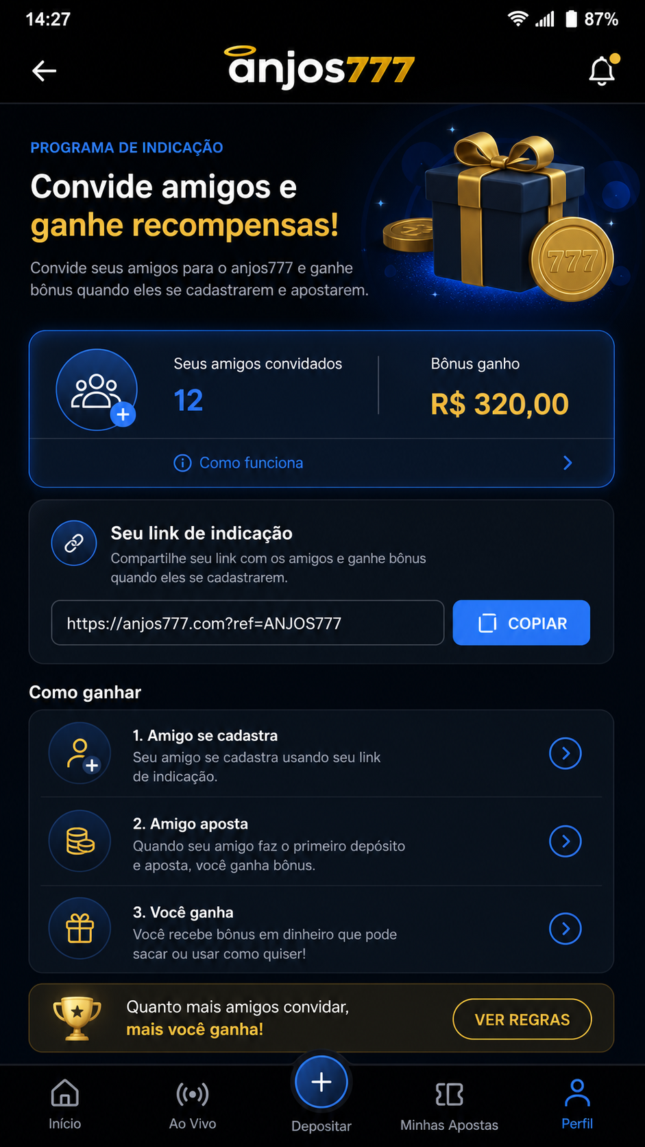 anjos777 screenshot