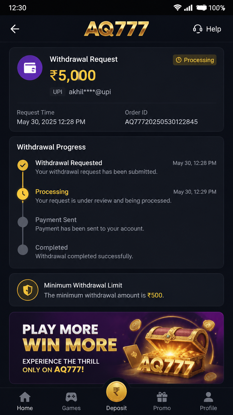 aq777 screenshot