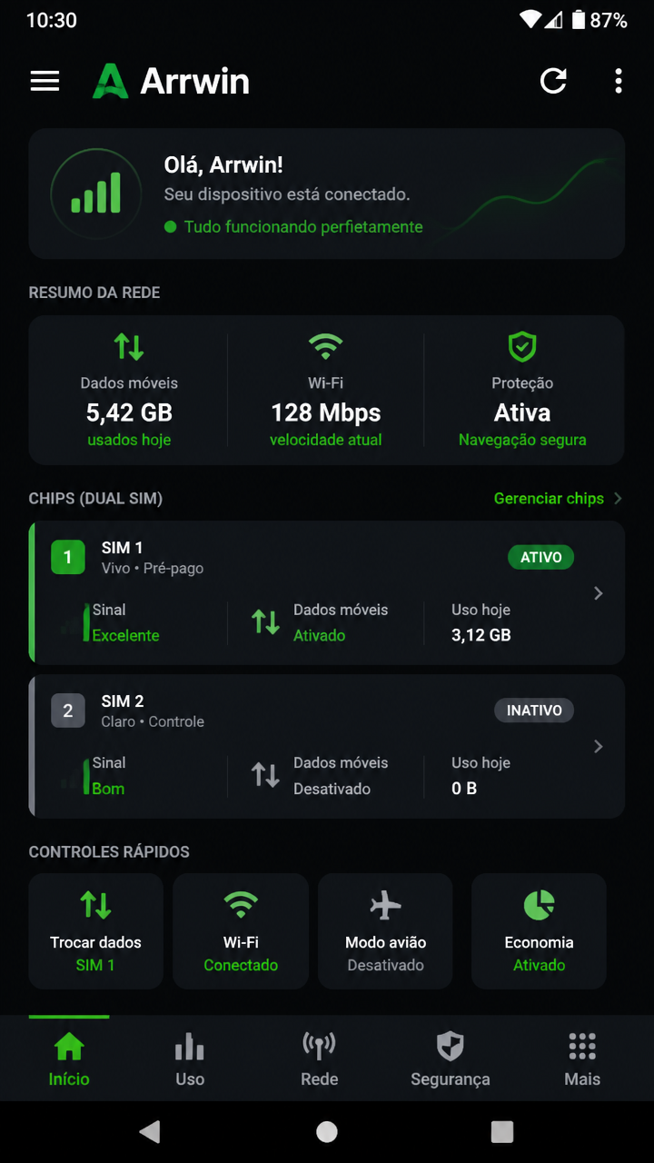 arrwin screenshot