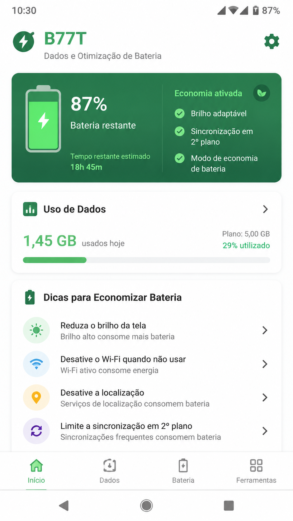b77t screenshot
