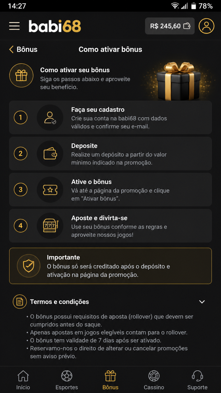 babi68 screenshot
