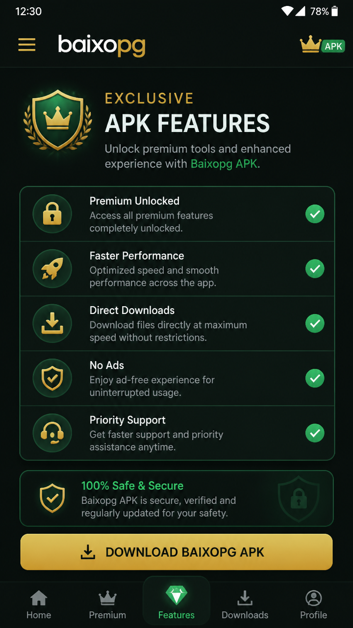 baixopg screenshot