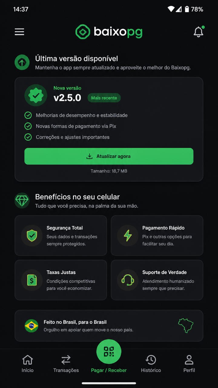baixopg screenshot