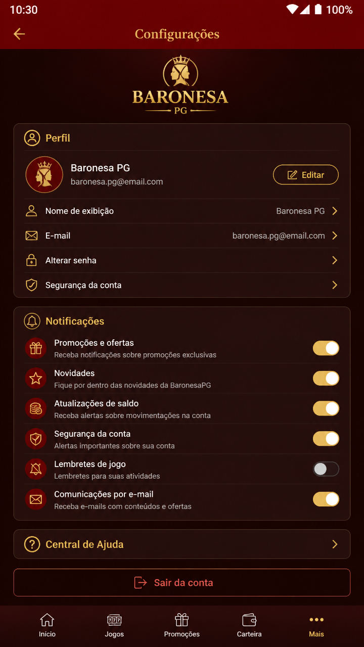 BaronesaPG screenshot