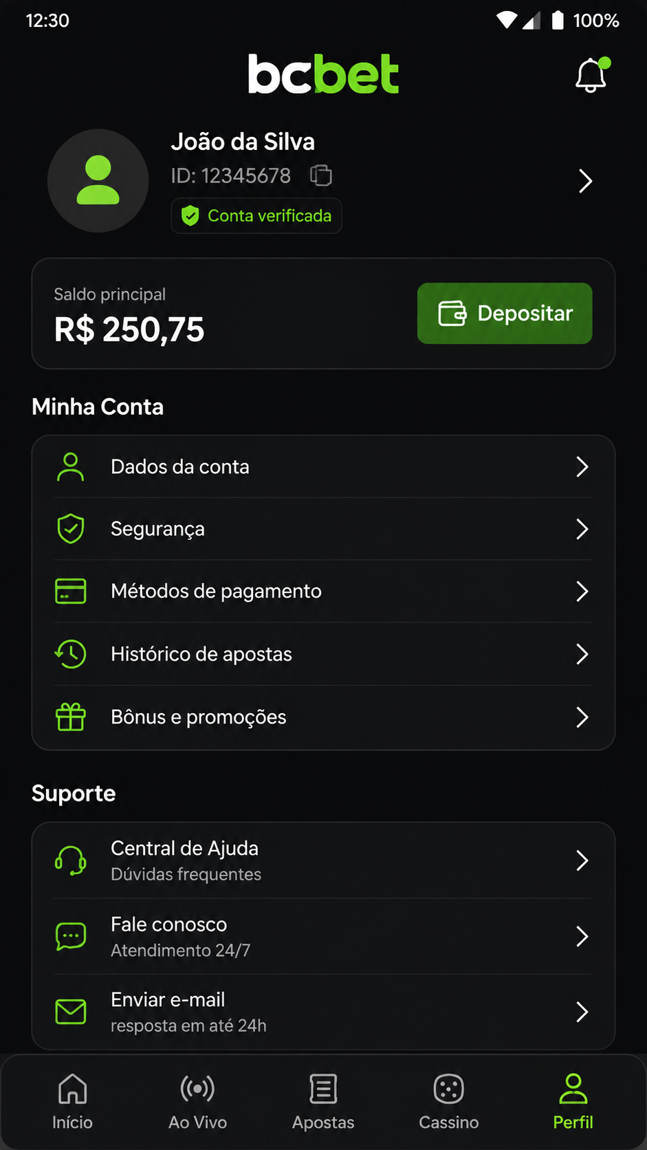 bcbet screenshot