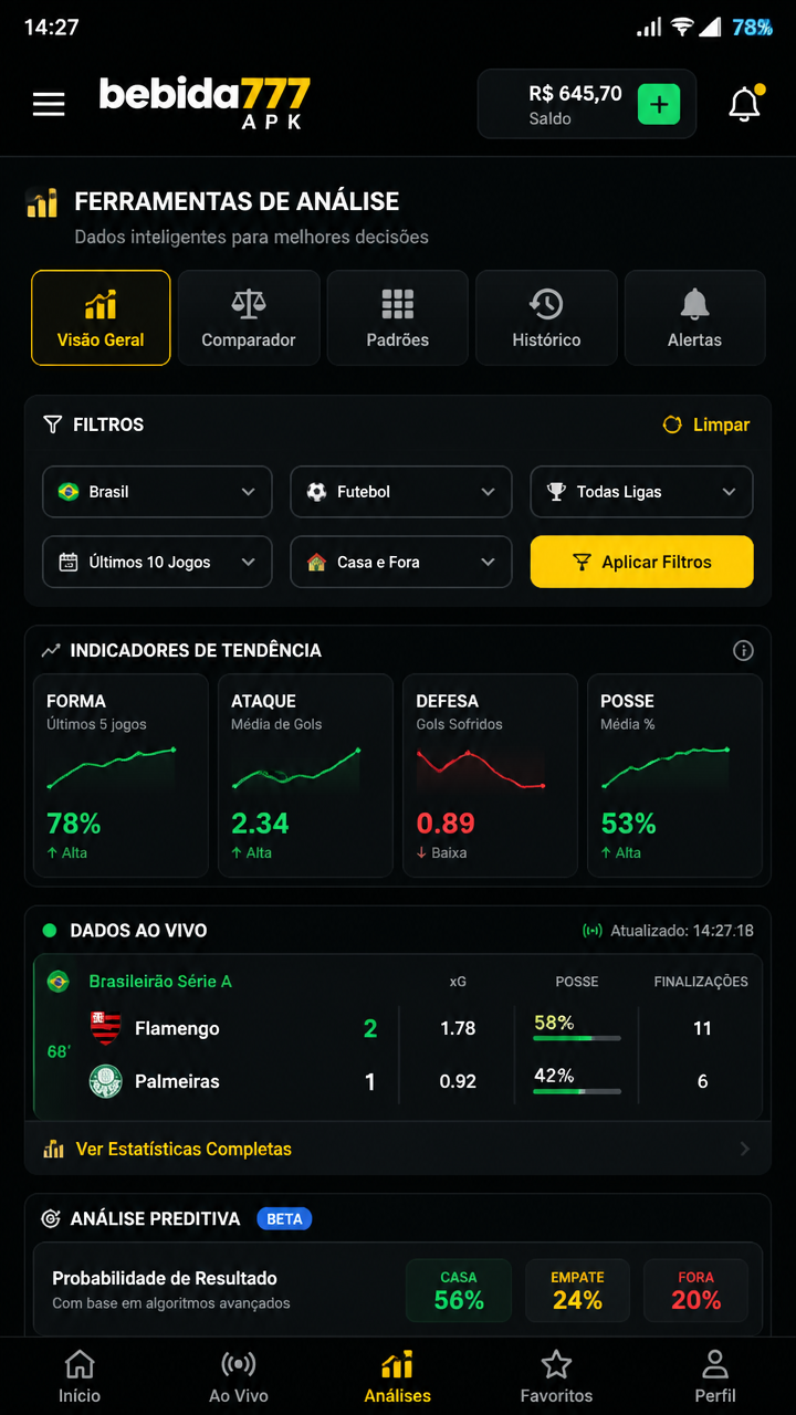 bebida777 screenshot