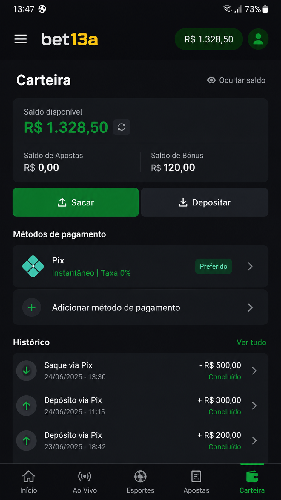 bet13a screenshot