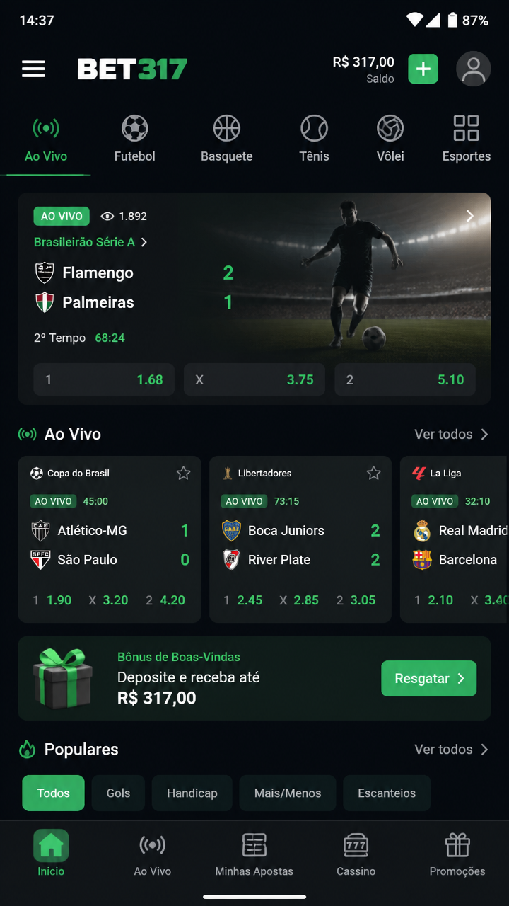 bet317 screenshot