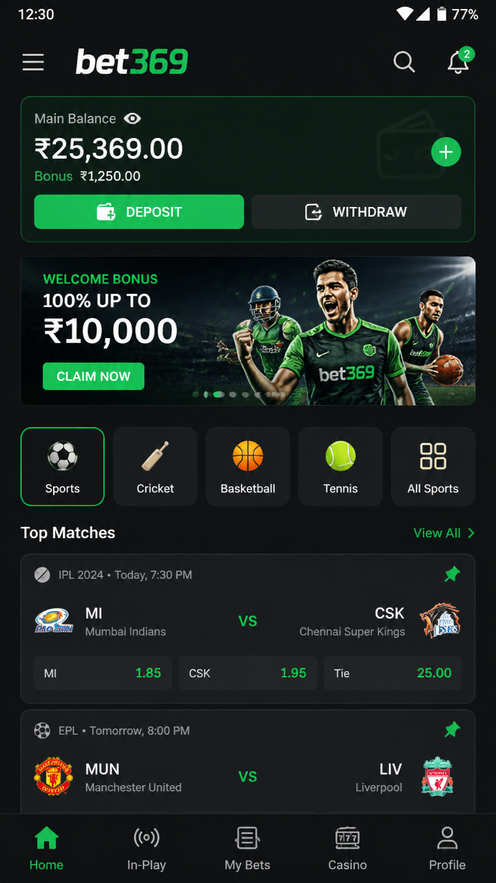 bet369 screenshot