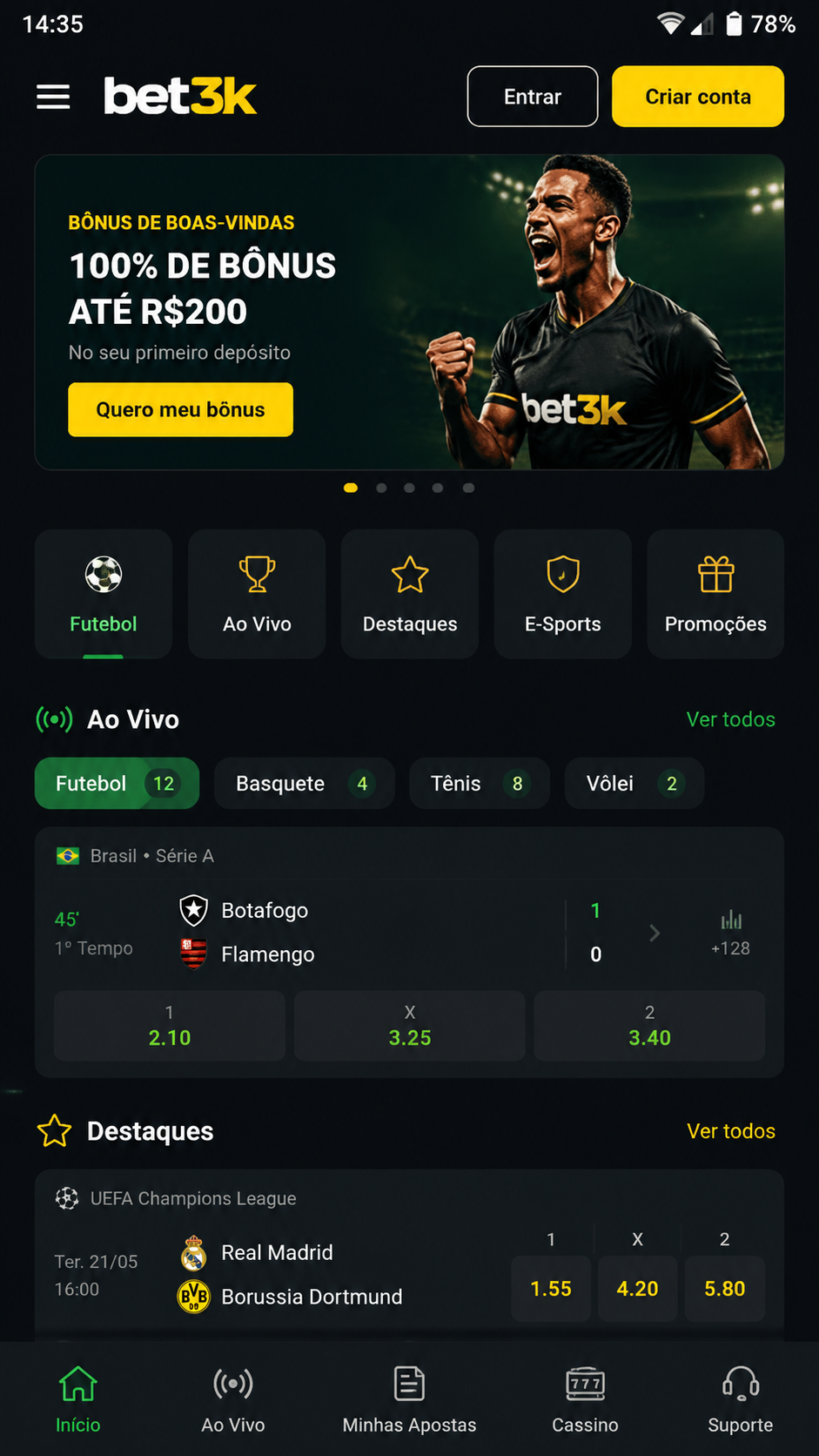bet3k screenshot