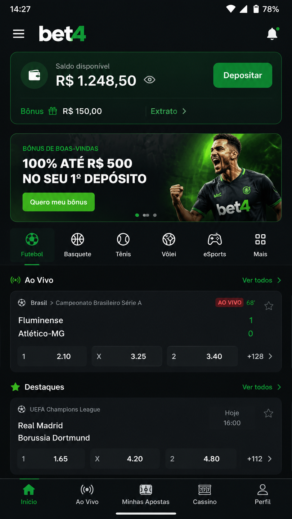 bet4 screenshot