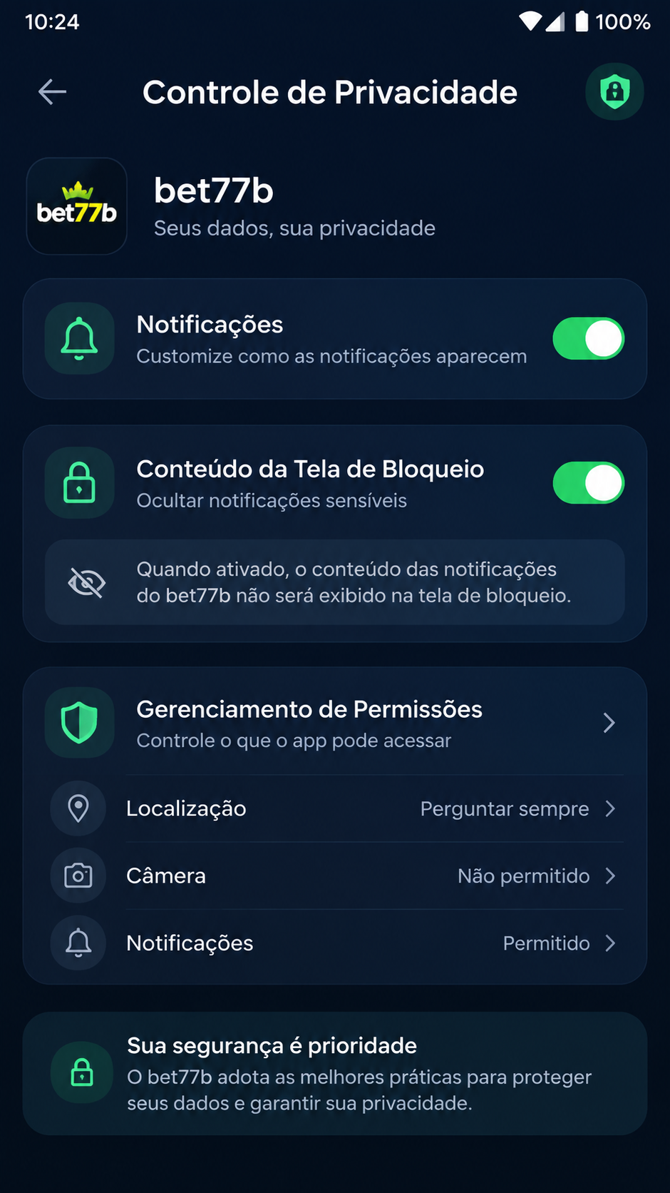 bet77b screenshot