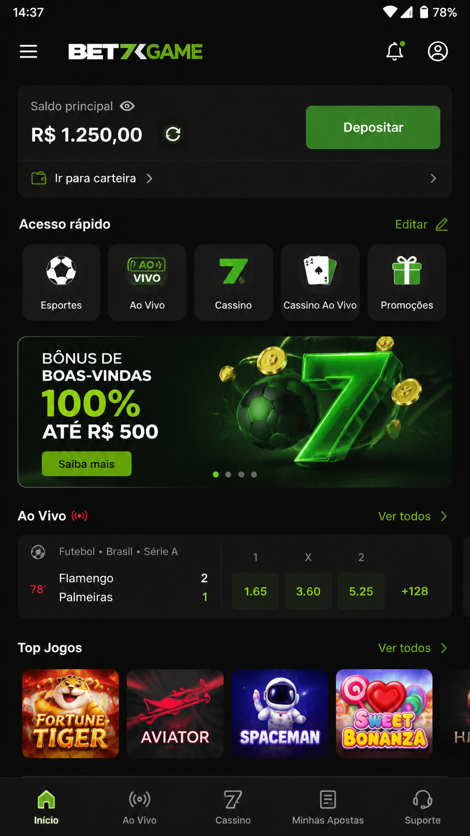 bet7game screenshot