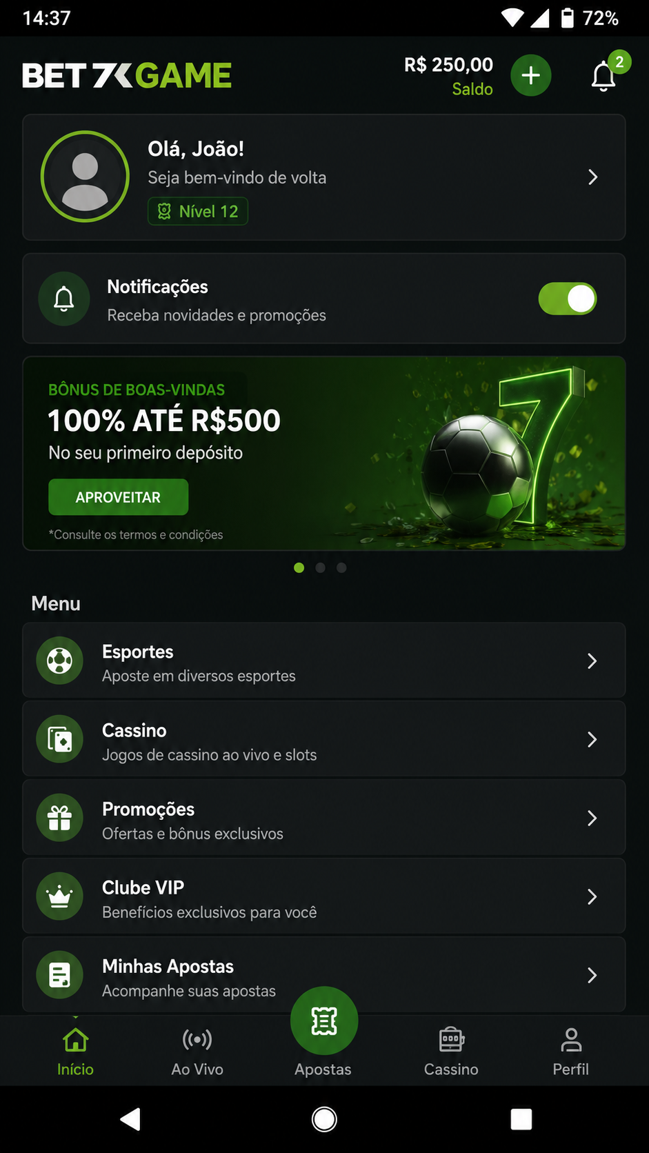 bet7game screenshot