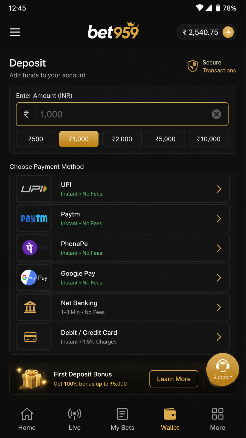 bet959 screenshot