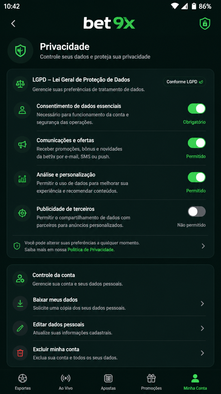 bet9x screenshot