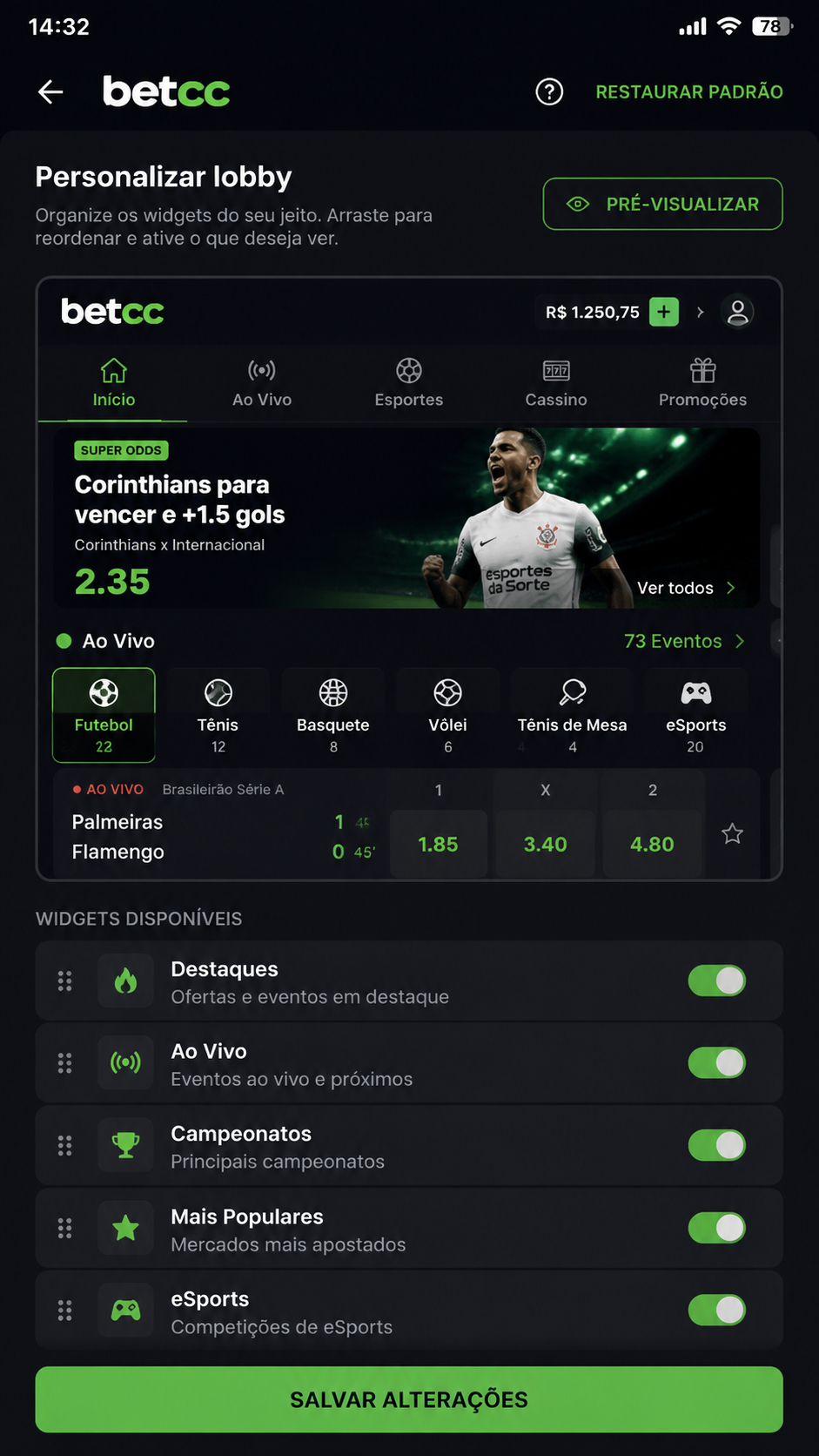 betcc screenshot