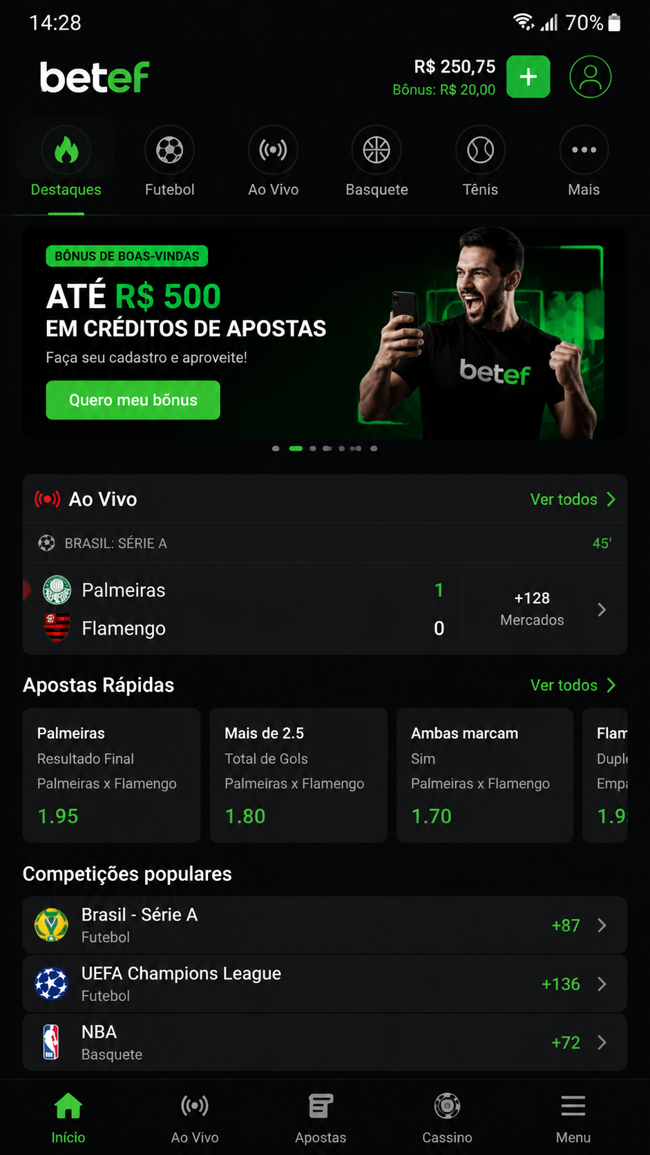 betef screenshot