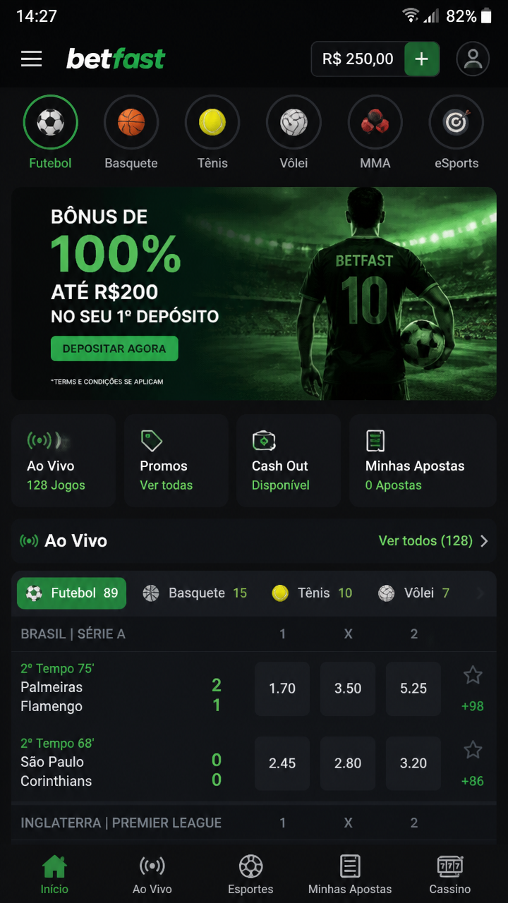 Betfast screenshot