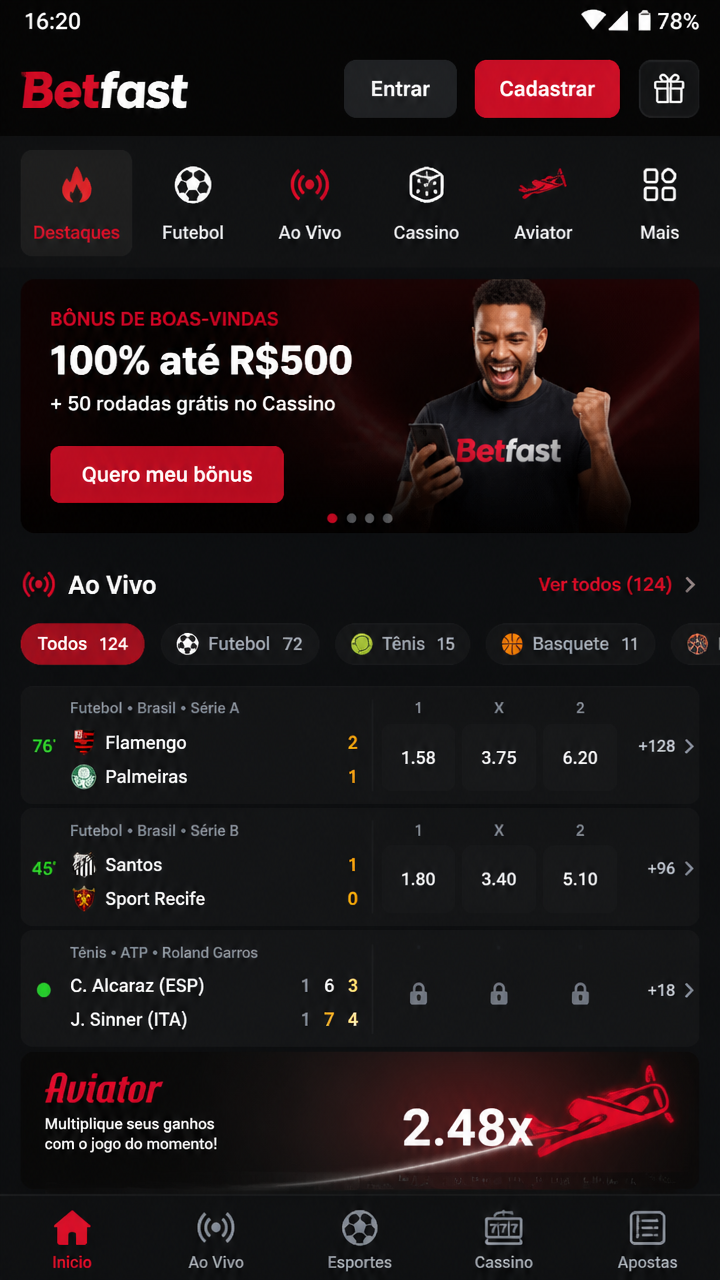Betfast screenshot