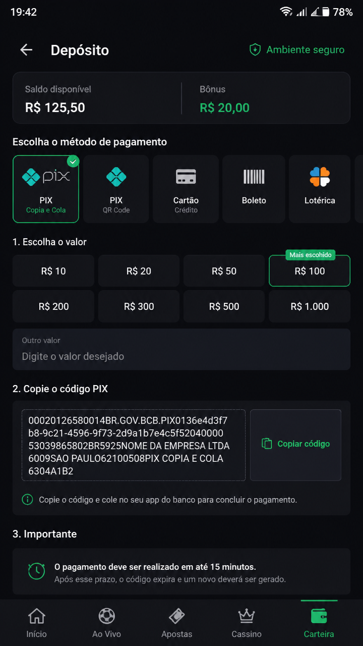 Betinha screenshot