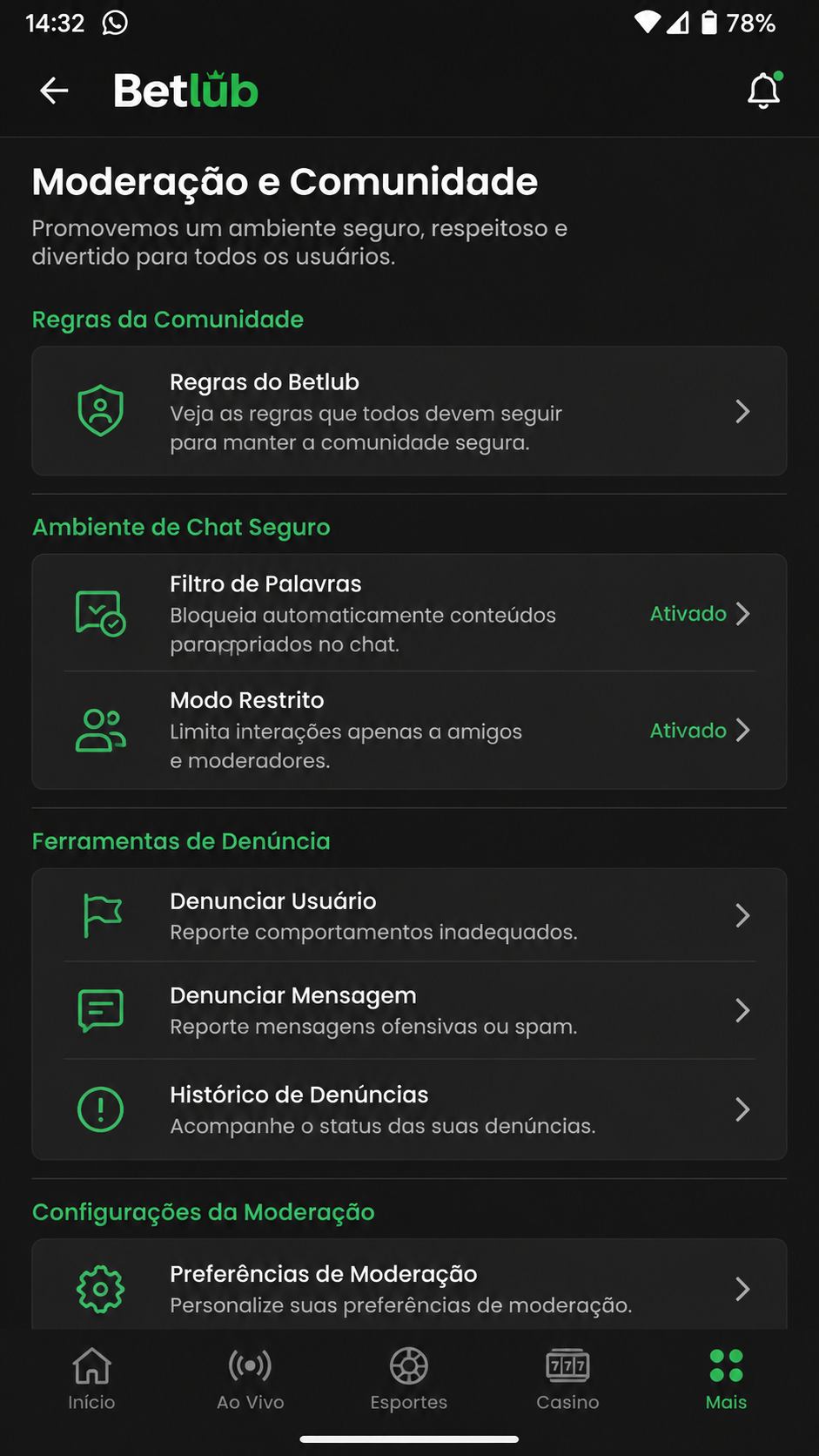 Betlub screenshot