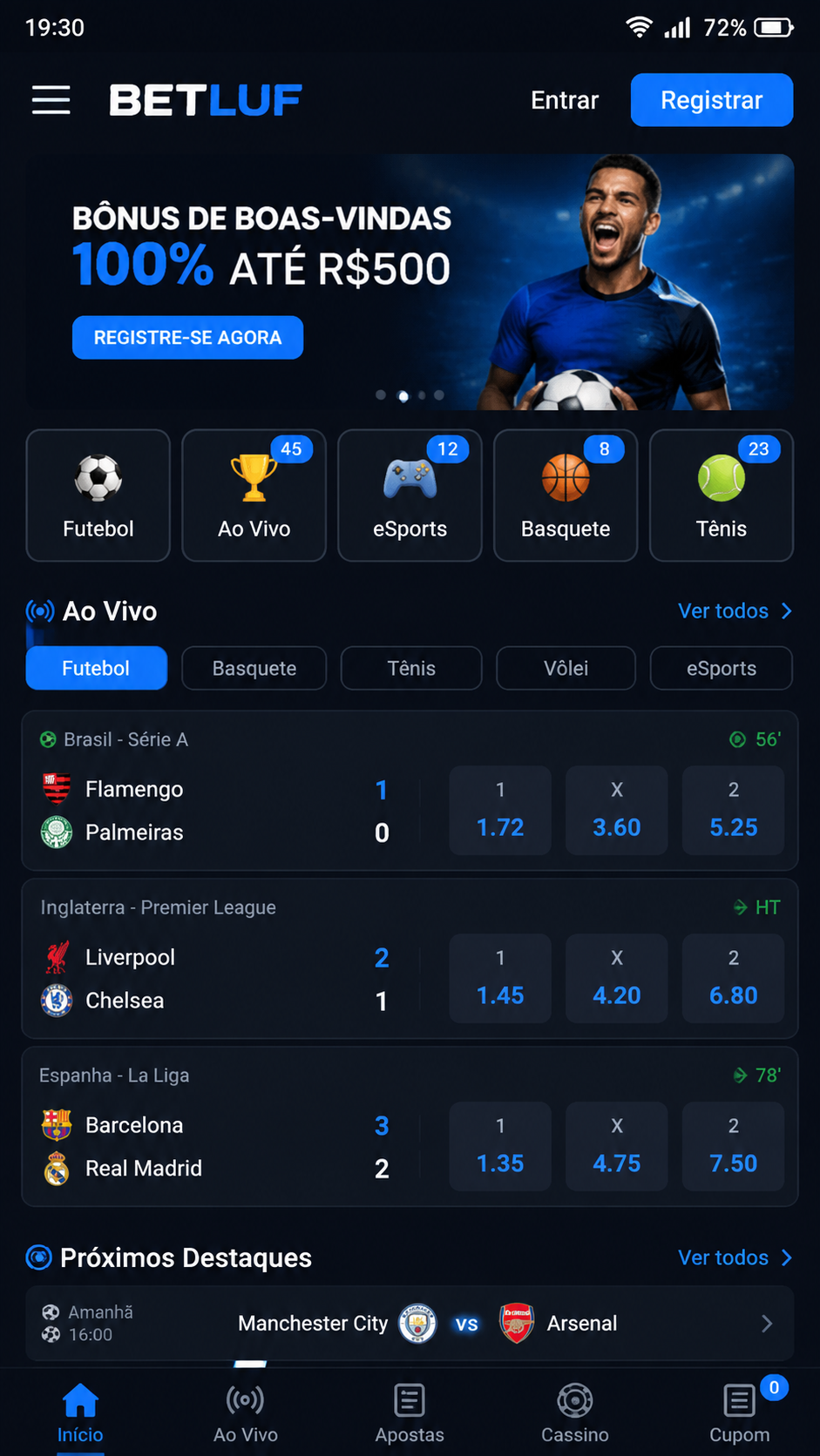 betluf screenshot