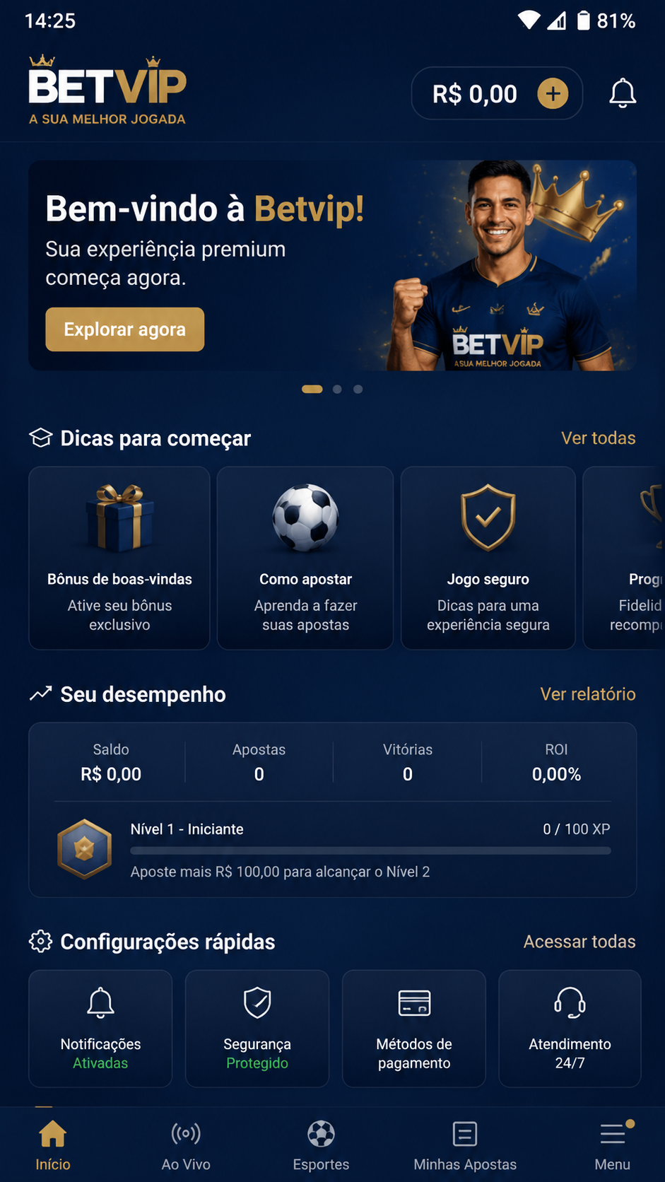 Betvip screenshot