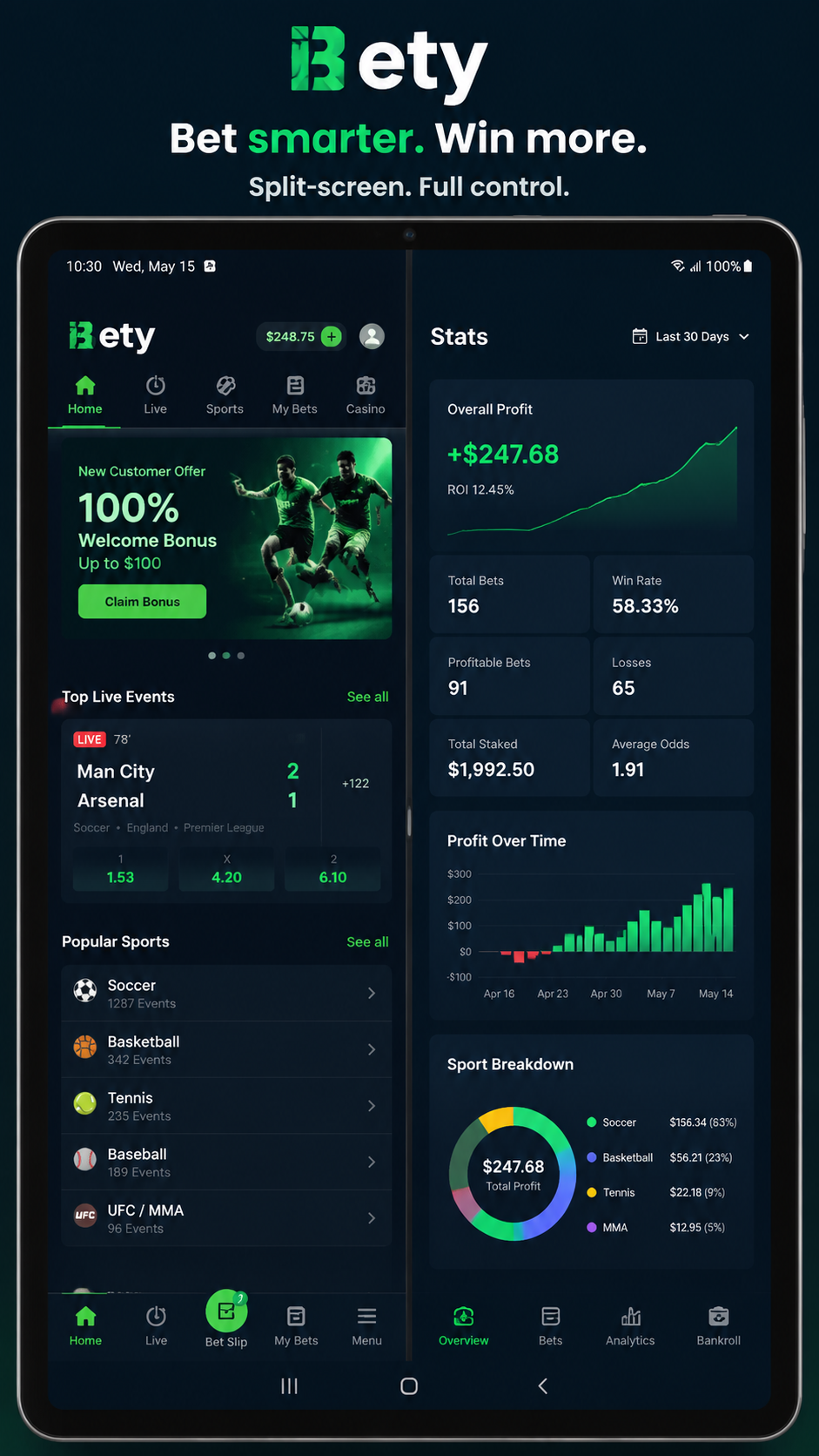 bety screenshot