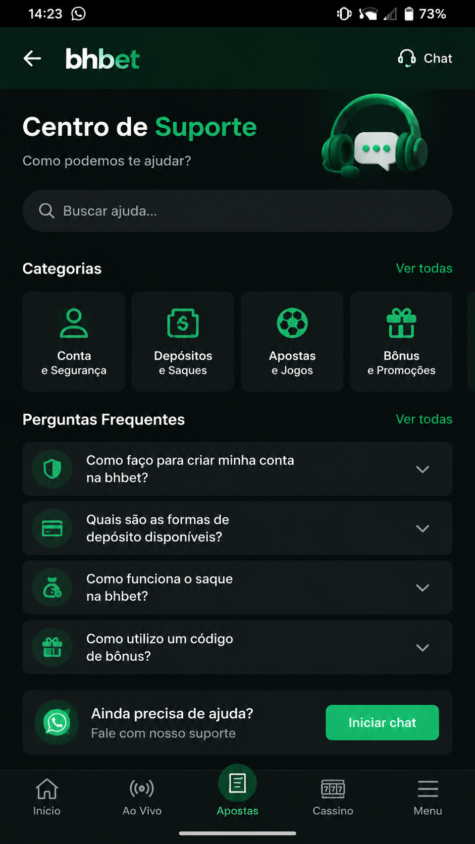 bhbet screenshot