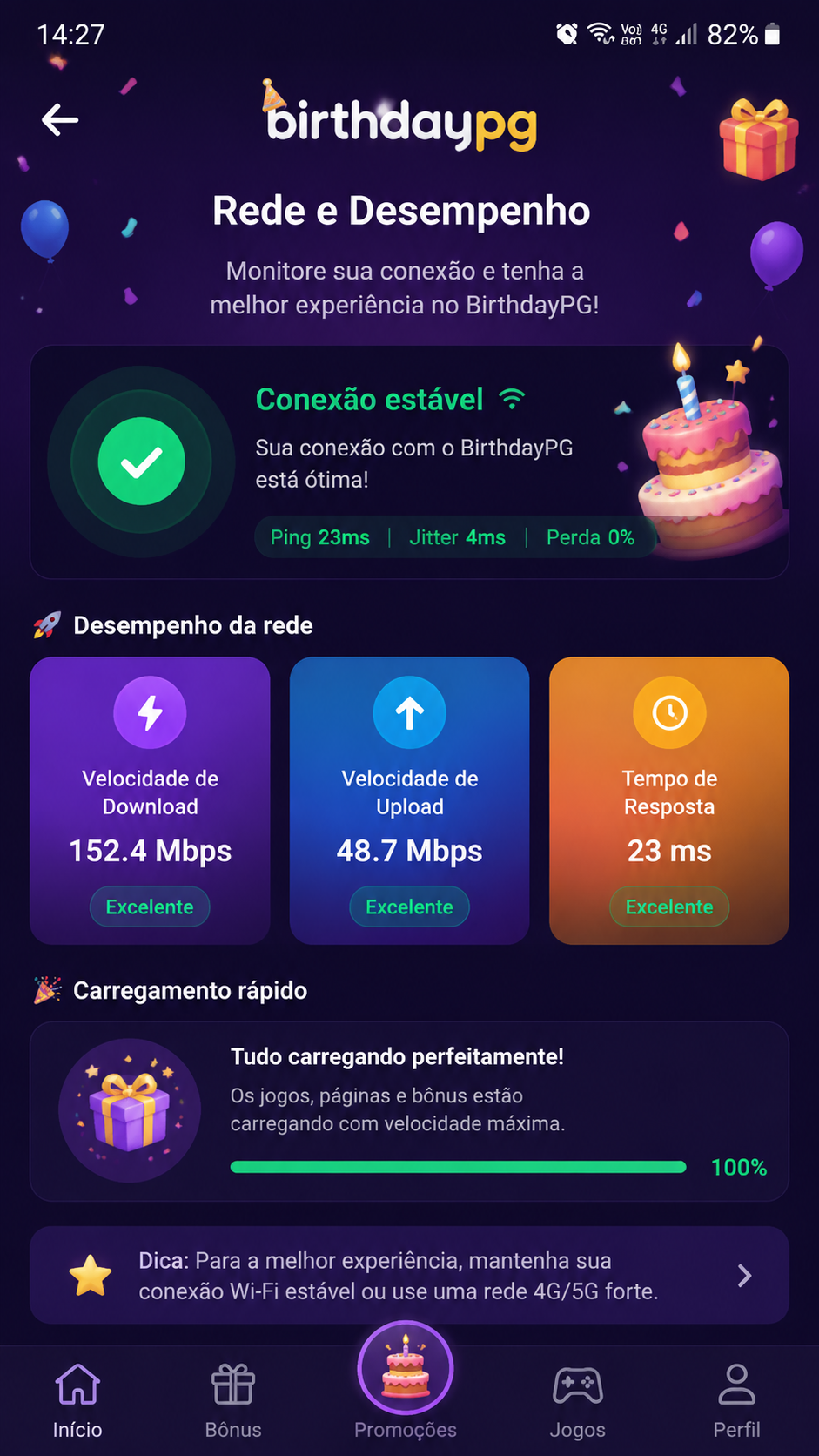birthdaypg screenshot