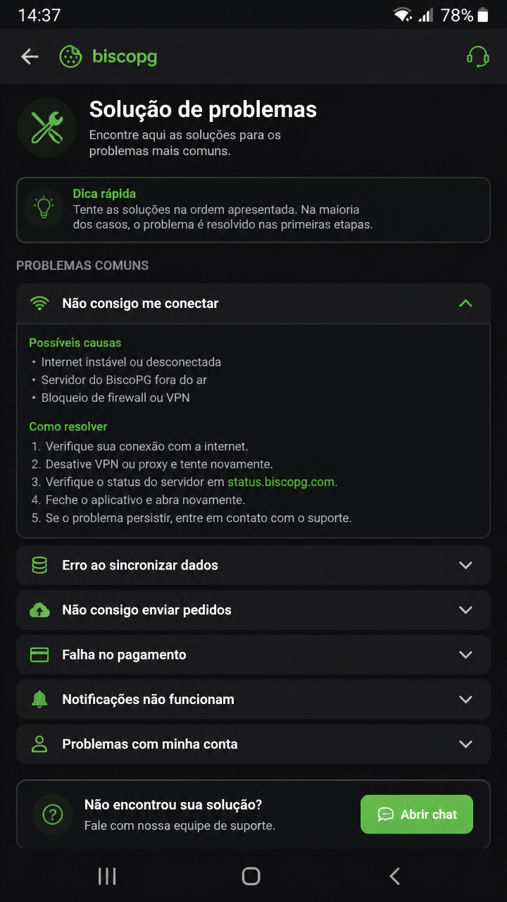 biscopg screenshot