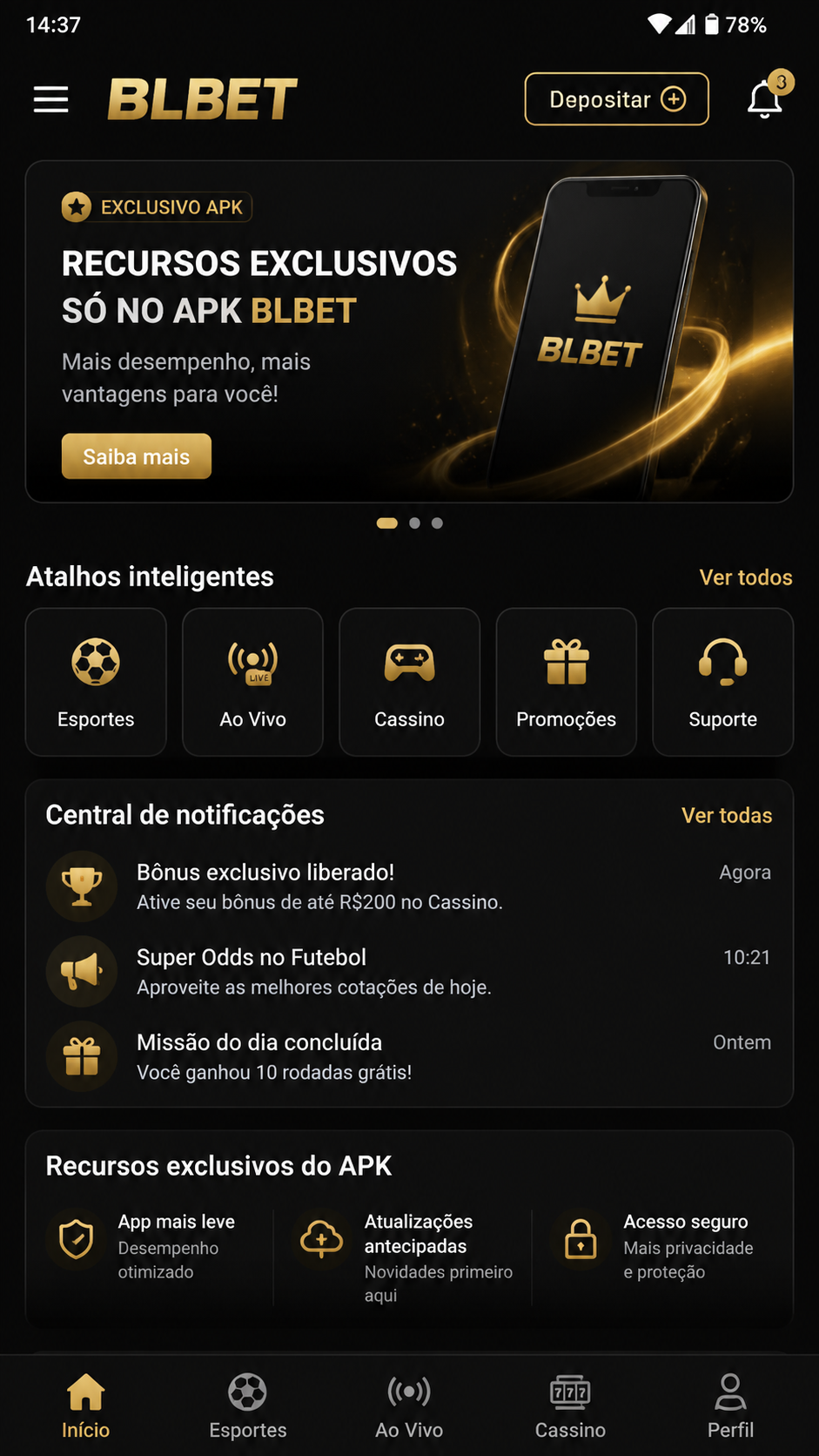 blbet screenshot