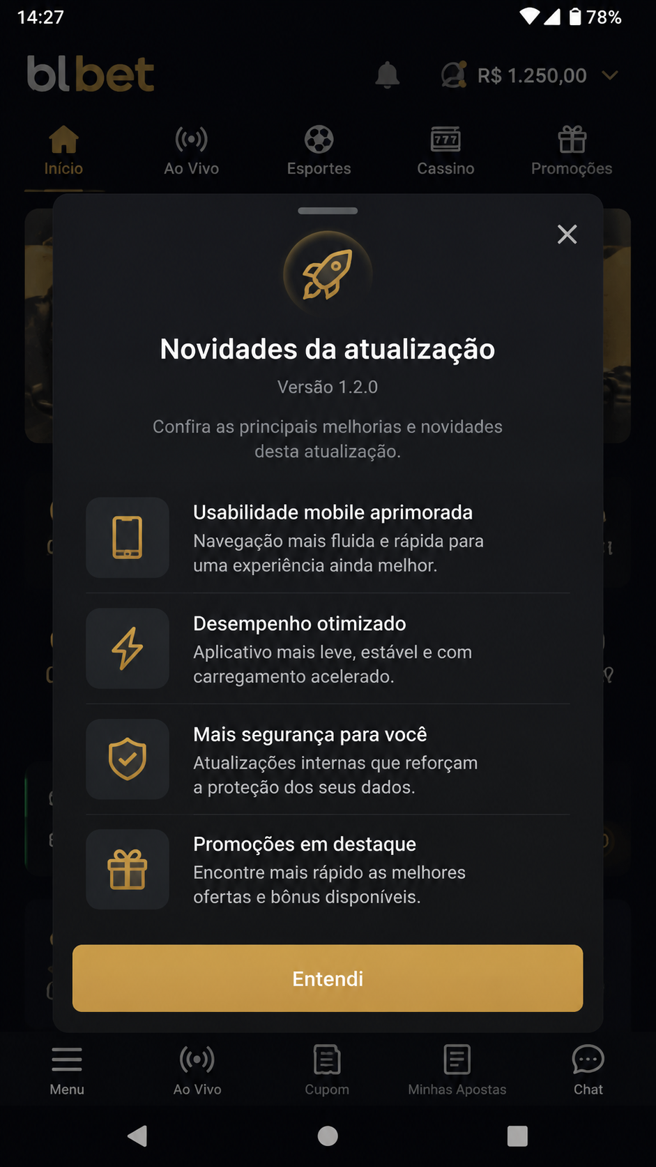 blbet screenshot