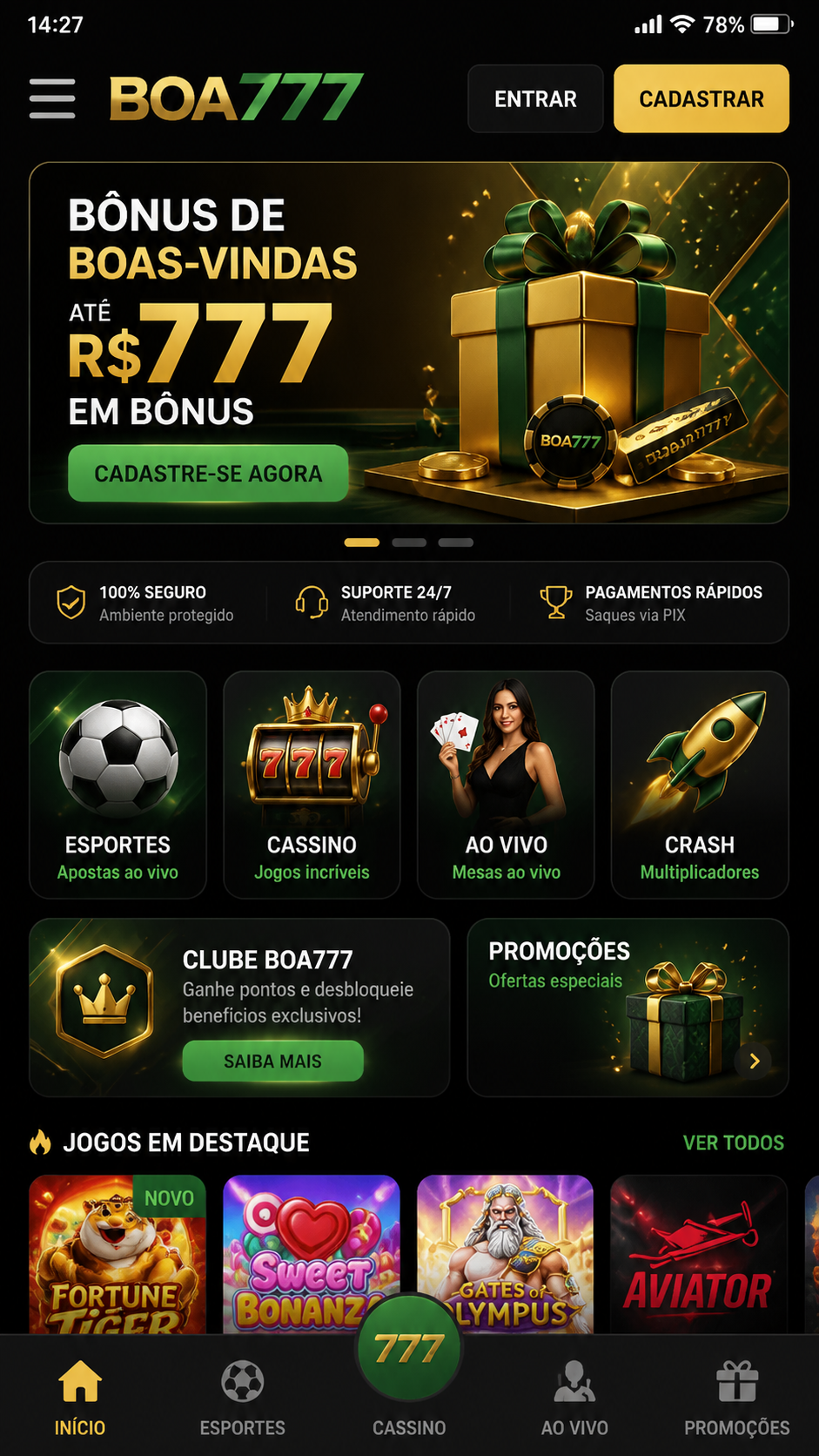 boa777 screenshot