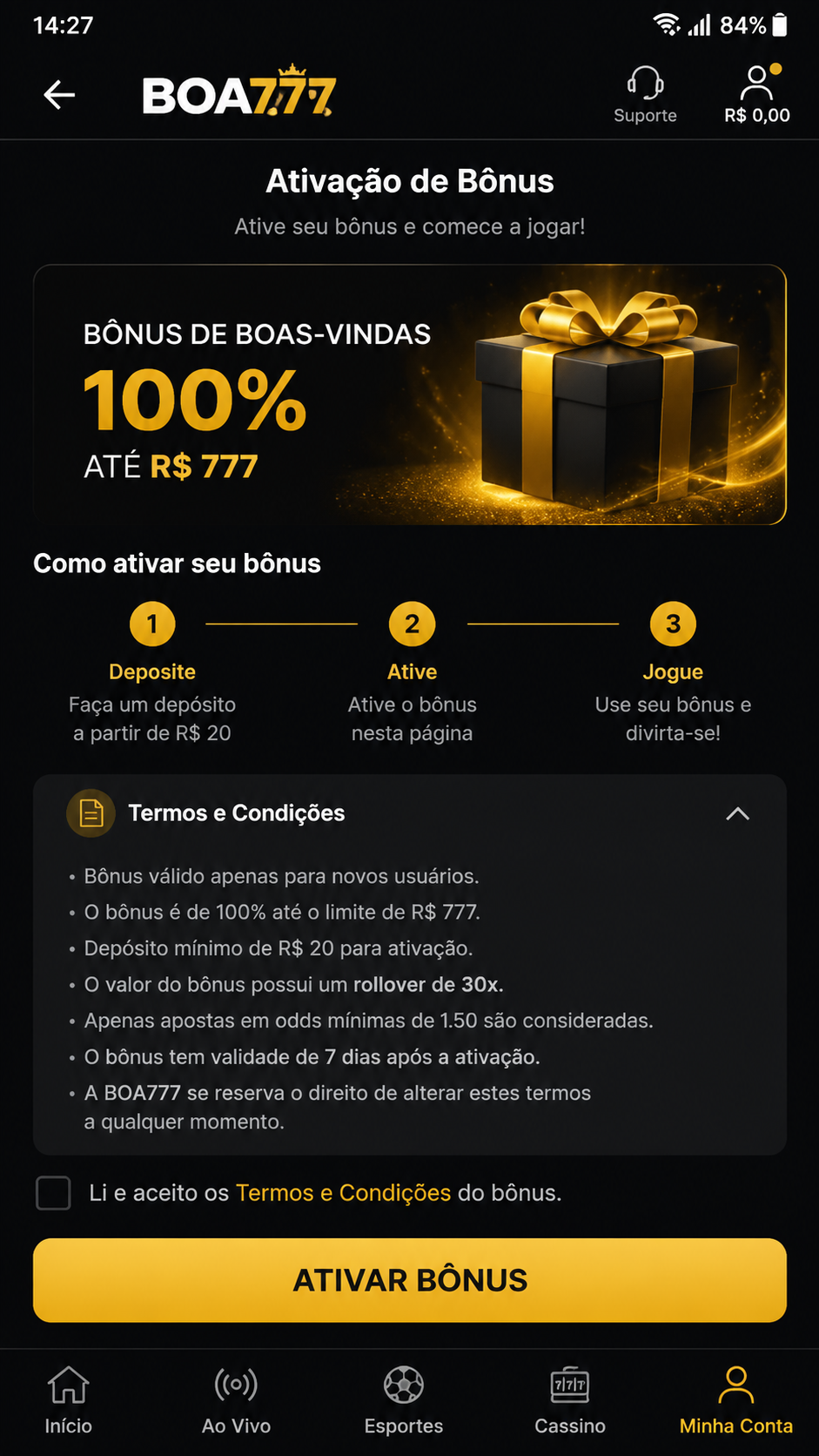 boa777 screenshot