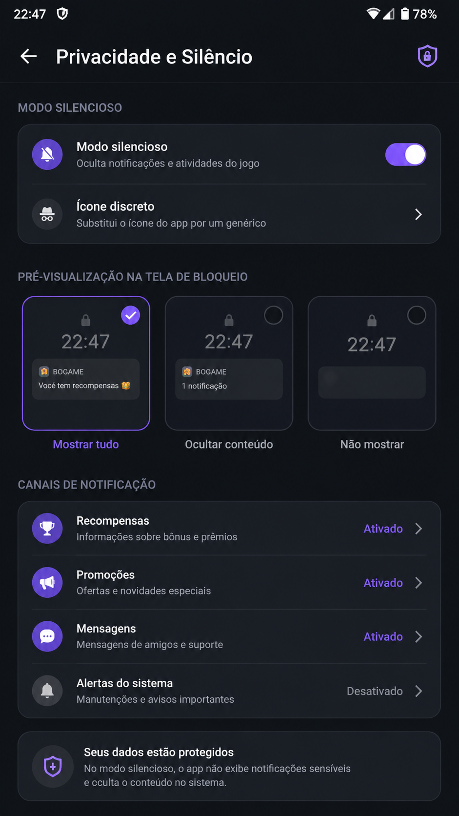 bogame screenshot