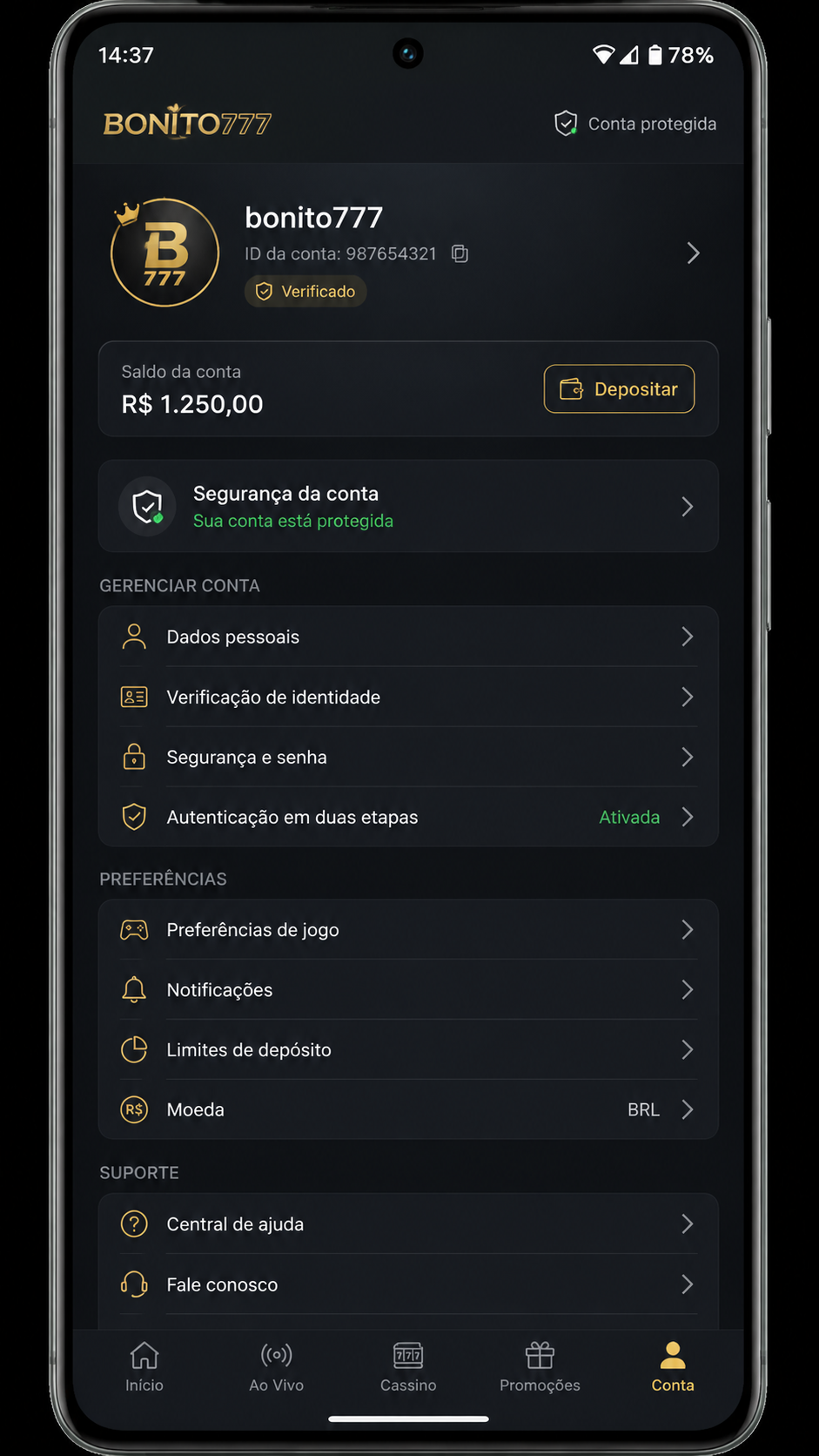 bonito777 screenshot