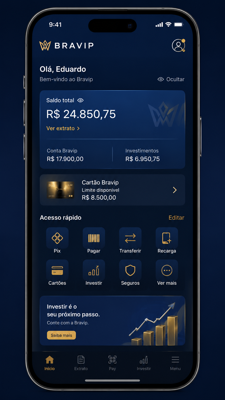 Bravip screenshot
