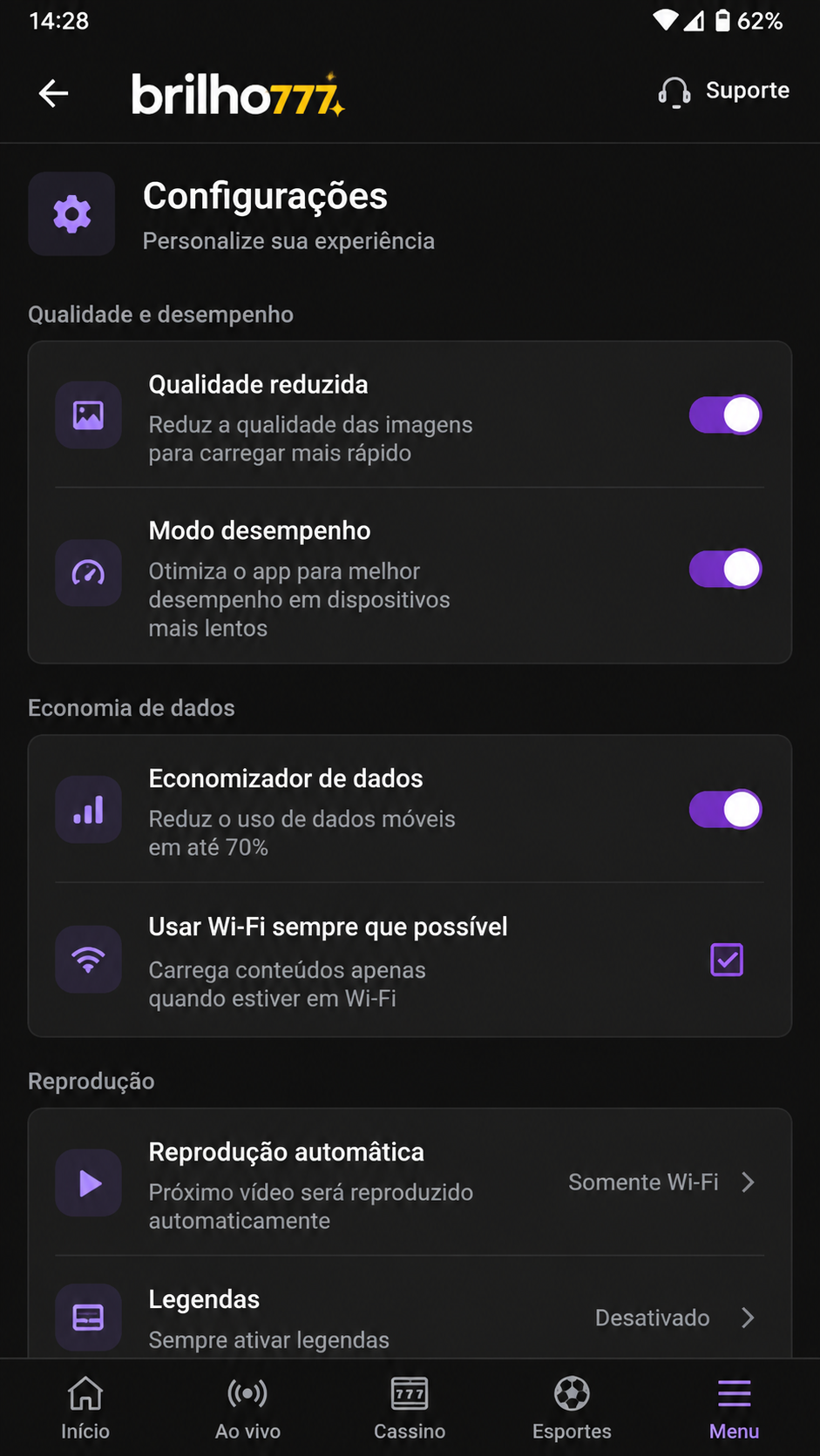 brilho777 screenshot