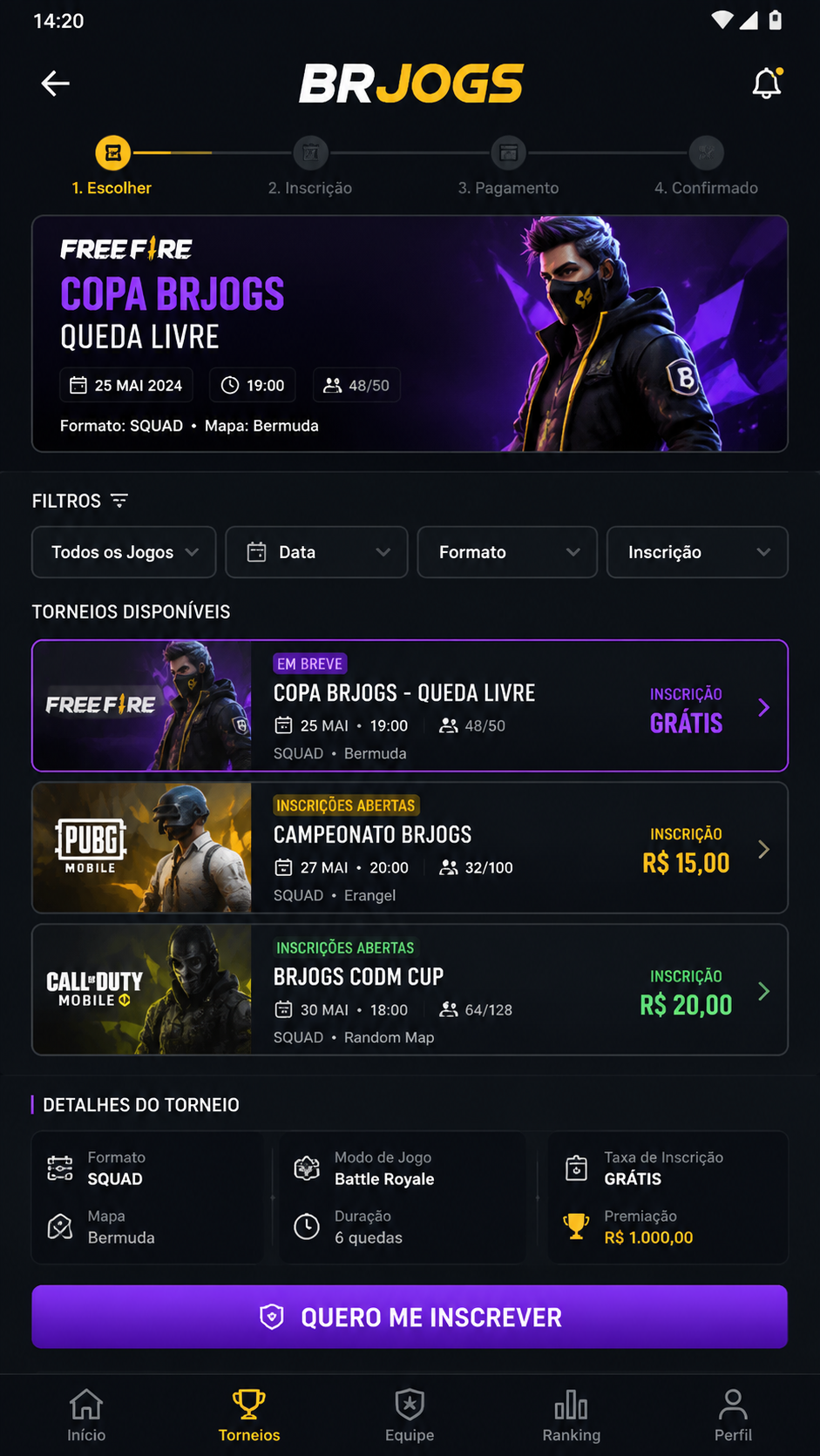 brjogs screenshot
