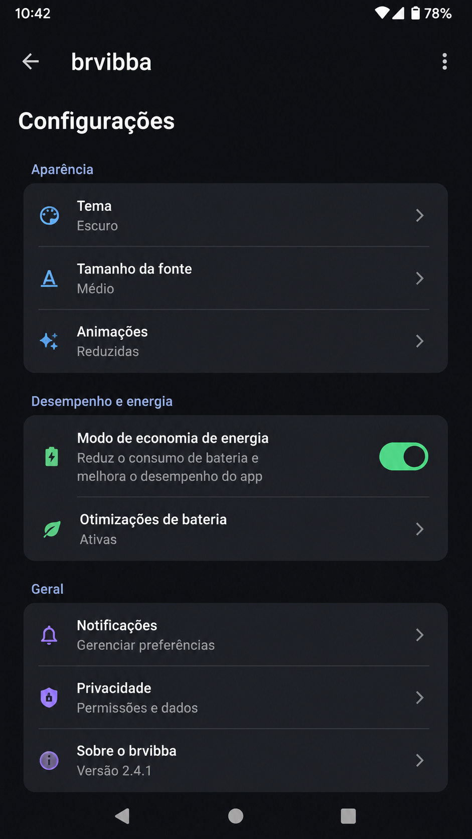 brvibba screenshot