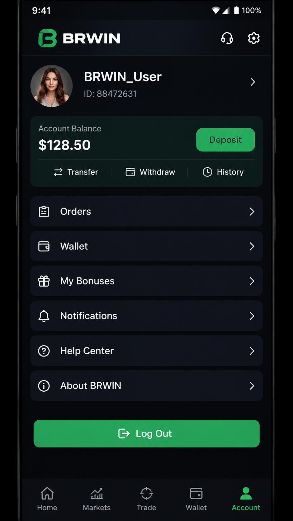 brwin screenshot