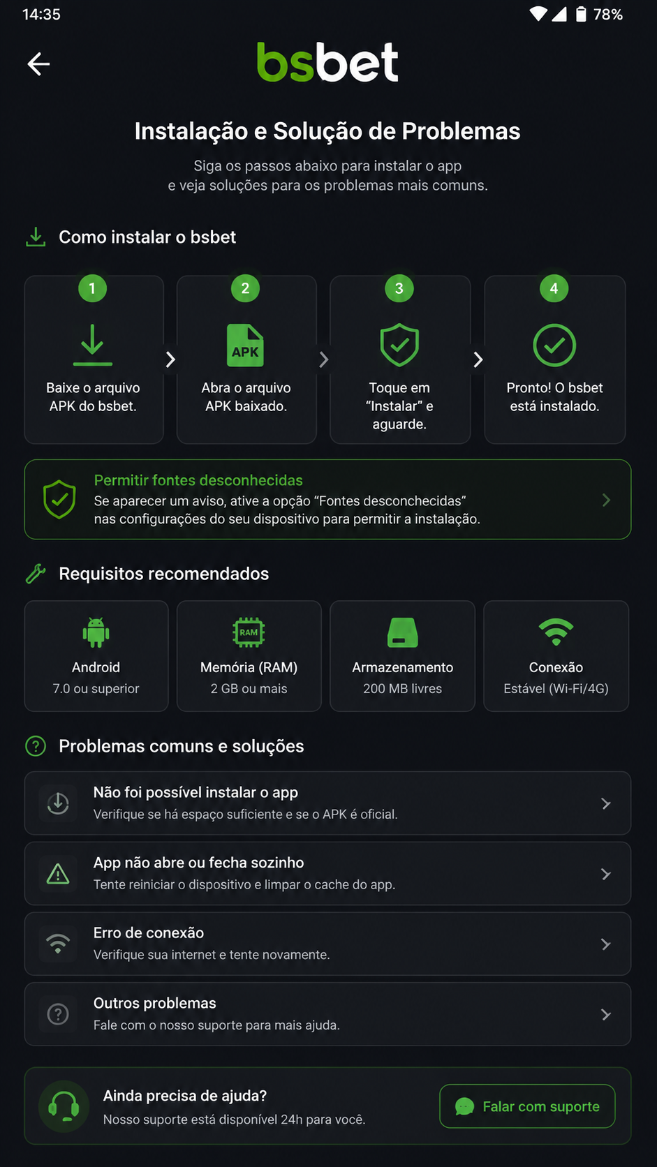 bsbet screenshot