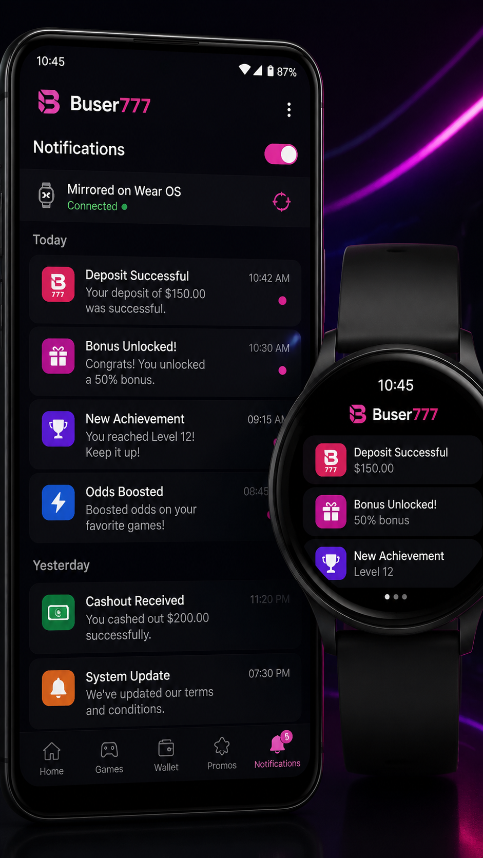 Buser777 screenshot