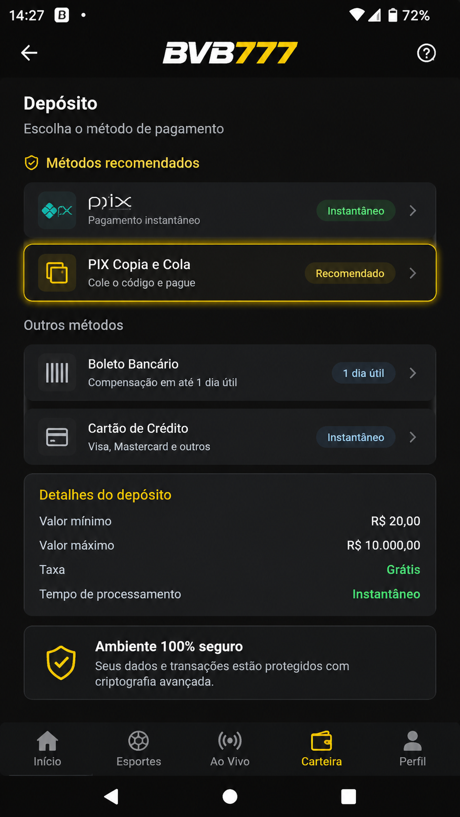 bvb777 screenshot
