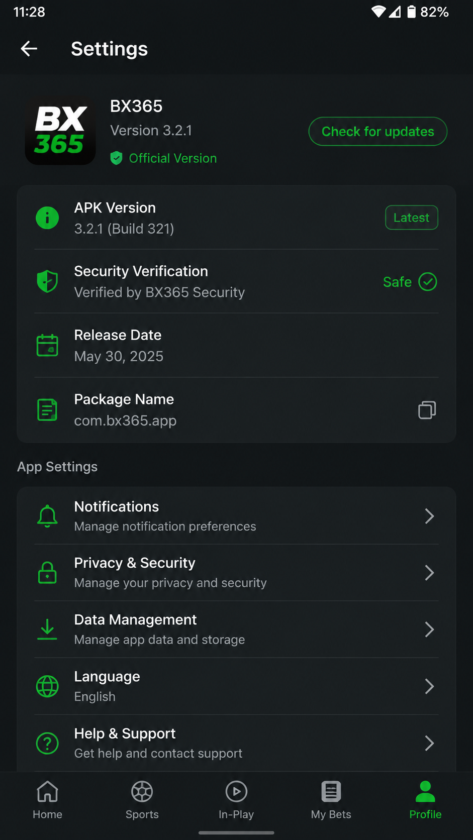 bx365 screenshot