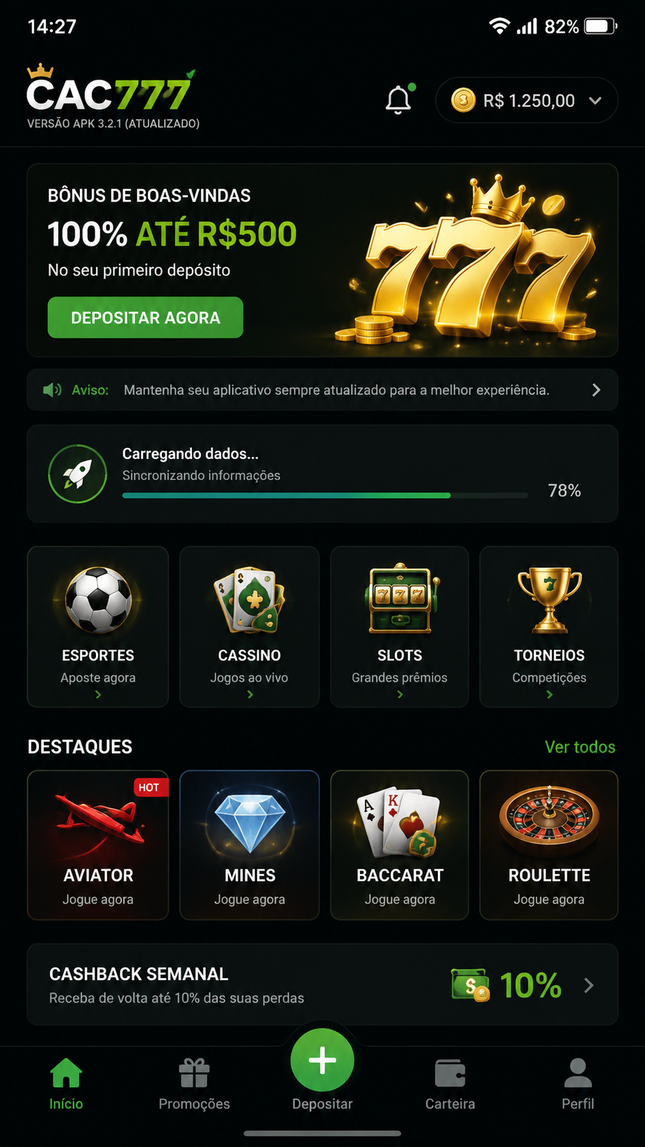 cac777 screenshot