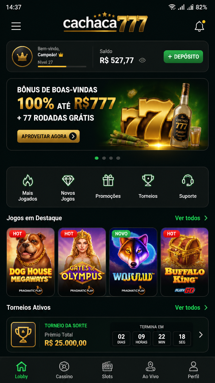 cachaca777 screenshot